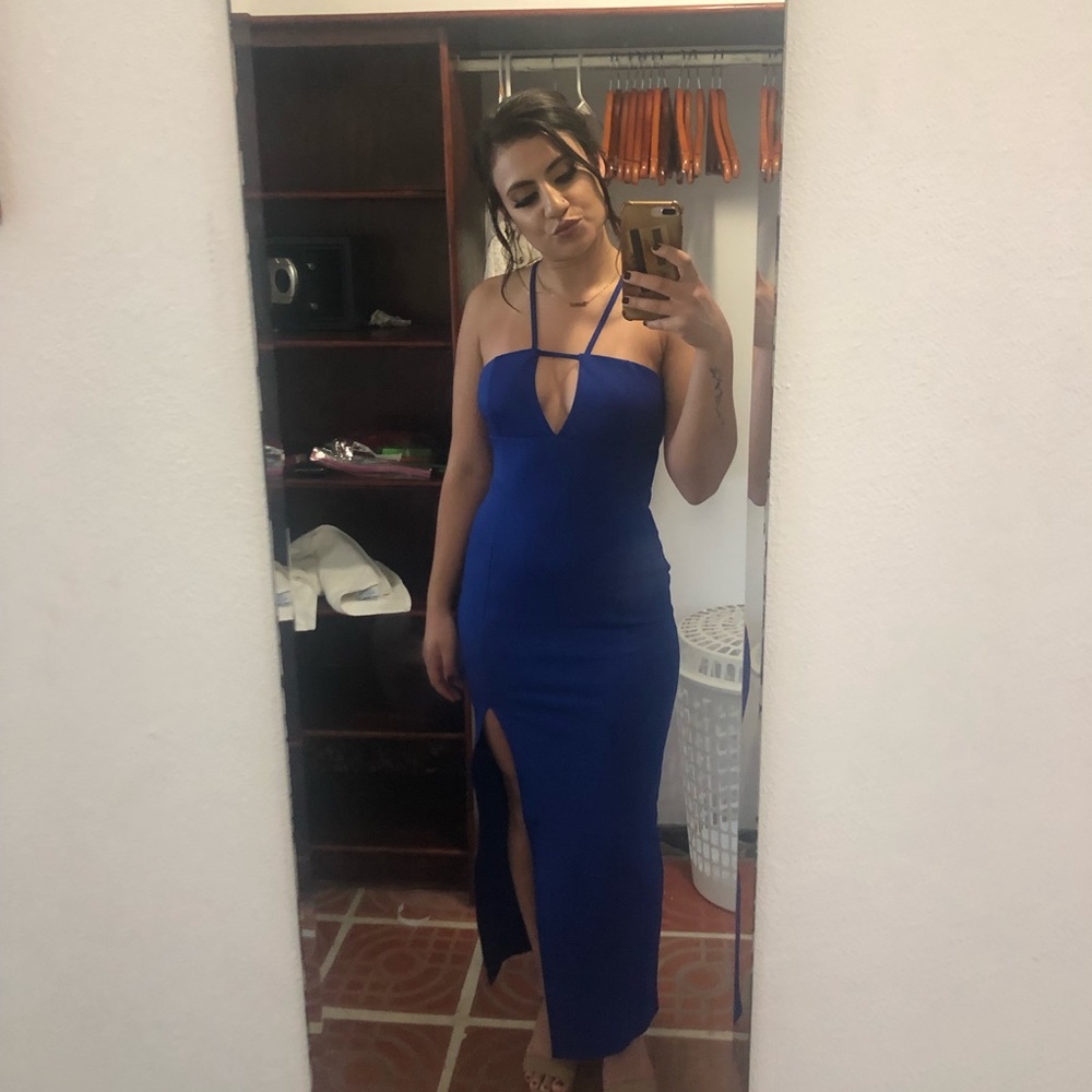 ASOS blue dress